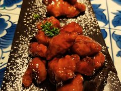 雪花糖醋里脊-绿茶餐厅(布吉万象汇店)