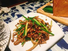 香炒茶树菇-绿茶餐厅(布吉万象汇店)