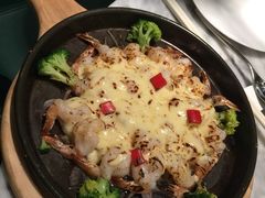 堂烹蒜蓉芝士虾-雀蓝川菜(奥体广场店)