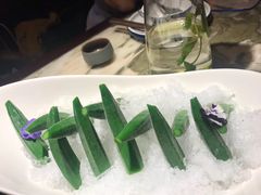 冰镇秋葵-绿茶餐厅(乐峰广场店)