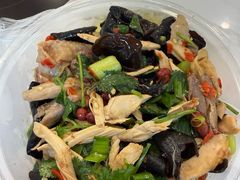 椒麻鸡拌面-椒麻鸡 鸡公煲(曹杨家园店)