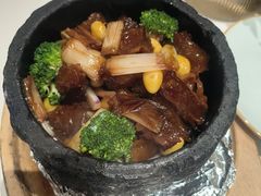 石锅银杏烧鹿筋-山东宾馆·齐鲁苑餐厅