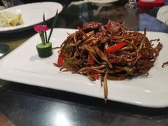 茶树菇松板肉-蔡阿水羊肉店