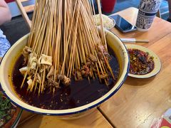 -拈签一笑黄牛肉辣卤串串