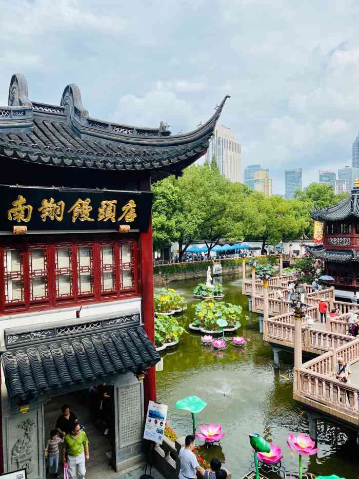 上海城隍庙南翔馒头店图片
