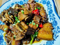 黑猪肉排骨烧五花肉-巢湖名吃·徽府农家菜(半汤店)