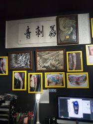 -荔刺青纹身·手穿孔饰品