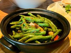 三巴酱四季豆煲-星叶·东南亚料理(宁波万象汇店)