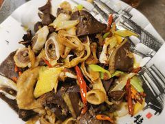 爆炒羊杂-宝翔羊汤馆