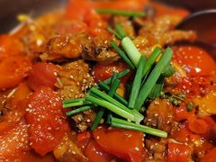 -贵州辣子鸡番茄鸡