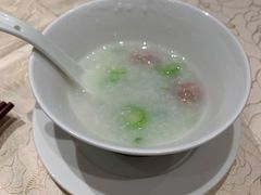 菜心粒肉丸粥-白云宾馆·白云宴餐厅