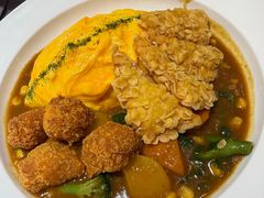 炸鸡咖喱饭-池奈·咖喱蛋包饭(熙地港店)