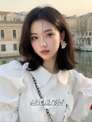 -米娜造型蛋白烫发