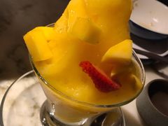 芒果冰沙-绿茶餐厅(乐峰广场店)