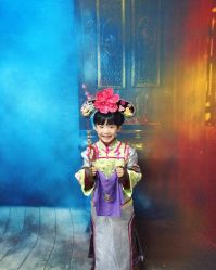 点击看大图 -后宫·古装汉服京剧儿童亲子全家福摄影
