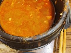 -明洞阿姨·韩式酱蟹烤肉·创意料理(三元桥店)