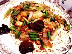 新疆拌面-新粤新疆菜清真餐厅(拱北店)