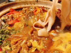花椒肥肠鸡煲-十六蒲(桂林路店)