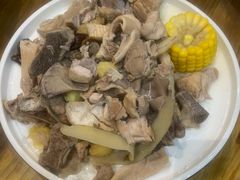 胡椒白果煲猪肚汤渣-花溪雨·森林餐厅(石基店)