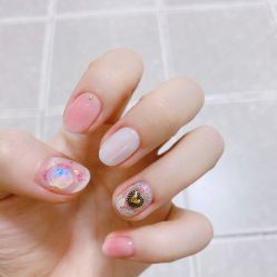 -复古绿·少女主题美甲美睫