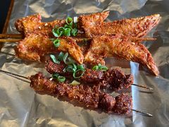 鲜烤鸡翅尖-嘎嘎鸭脑壳(金沙店)