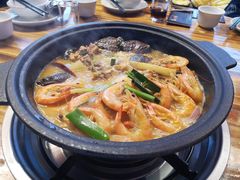 -蜀八婆鲍鱼鸡煲虾(宝安坪洲店)