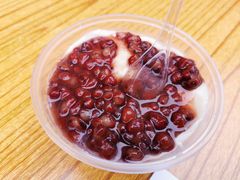 红豆白雪冰豆花-人和水上飘(第一家店)