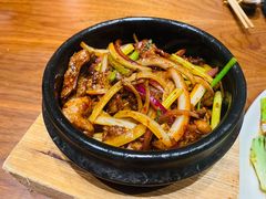 石锅孜然羊肉-君悦酒店·1881·北京烤鸭