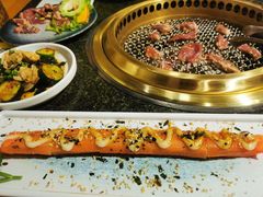 鲜虾竹轮烧-梦山水日本烧肉(五四广场店)