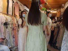 -暮晚尘香汉服旗袍