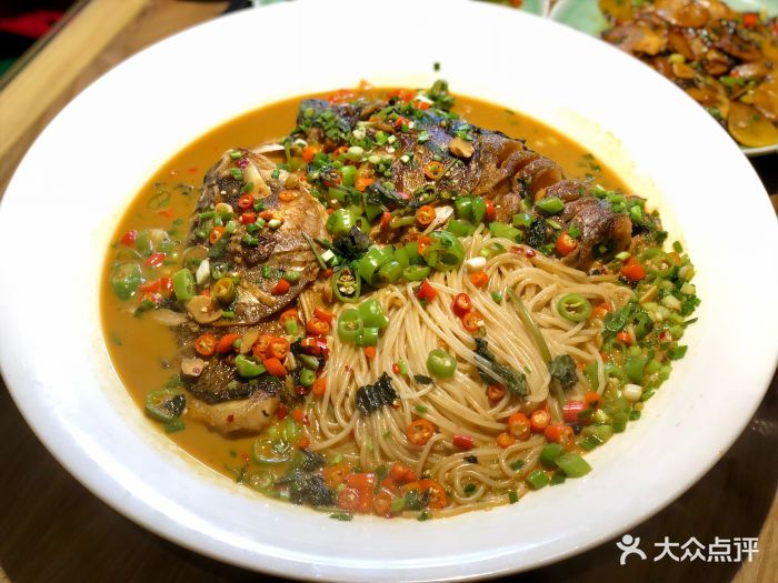 古田村·衢州菜餐厅(天一店)鱼头粉干图片 - 第10张