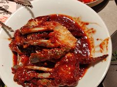 -草家酱蟹炭火烤肉店(珲春南路一店)