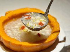 南瓜酒酿小圆子-玫瑰厅上海菜(兴国路店)