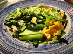 鸡毛菜炒蛋-小吊梨汤·北京菜·烤鸭(鸟巢店)