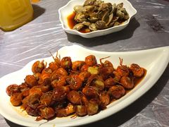 铁板烤花甲-可可大虾武汉土菜大排档(万松园1店)