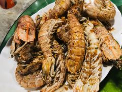 椒盐皮皮虾-四川小胡子海鲜(丁村万人海鲜广场店)