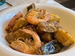 金沙黑南瓜焗虾-港丽餐厅(高德置地店)