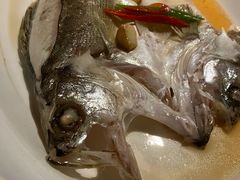明火鲈鱼-绿茶餐厅(西单老佛爷店)