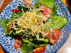 菠菜培根沙拉-有喜屋·烧鸟·居酒屋(周浦万达店)