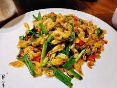 韭菜小河虾-苗家大院酸汤鱼(贵阳北站店)