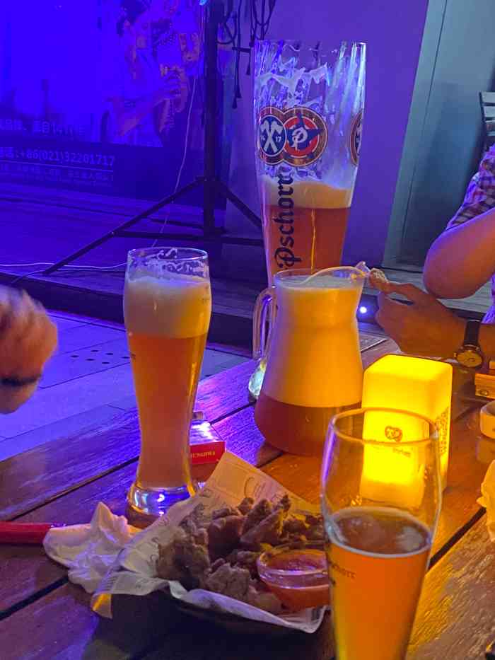 德国瀚克硕啤酒花园餐厅hacker-pschorr-"秋天的夜晚 来江边走一走 不