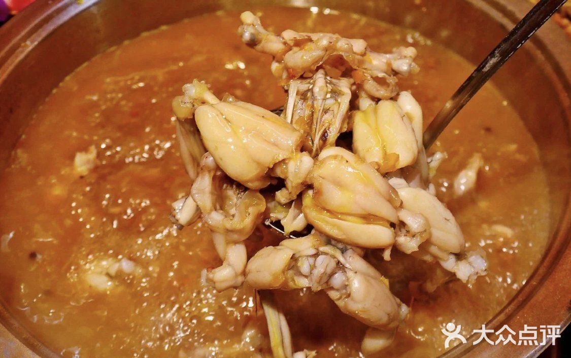 禄合門超级好吃的牛蛙，而且无敌性价比