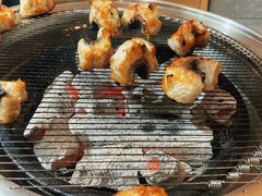 招牌活烤鳗鱼-围炉肉舍•炭烤活鳗•丹东海鲜烤肉(步行街店)