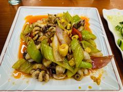 辣炒八爪鱼-张记老友聚张小串烧烤夜市