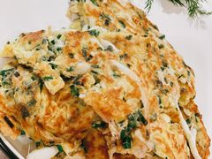 韭菜银鱼煎土鸡蛋-桃花印巷江南小馆(朝阳路店)