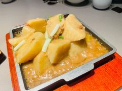 虾酱啫糯米山药-荣轩(新荣记环球金融中心店)