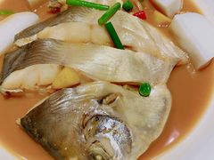 鲳鱼烧年糕-新荣记(新源南路店)