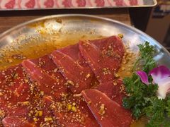 -明洞阿姨·韩式酱蟹烤肉·创意料理(三元桥店)