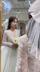 点击看大图 -艾米丽婚纱礼服