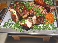 烤肉烤鸡双拼-绿茶餐厅(成都大悦城店)